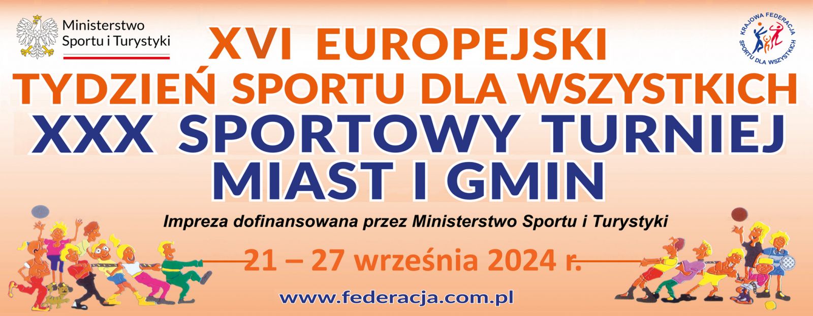 XXIX EUROPEJSKI TYDZIEŃ SPORTU dla WSZYSTKICH